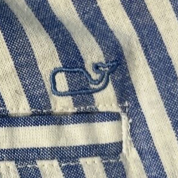 Vineyard Vines Catamaran Tie Waist Cropped Pants - Picture 10 of 13